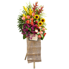 Floral sprays for company events and openings. Online flower delivery Philippines.