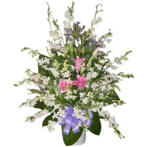Send your condolences with this funeral vase arrangement, Same day delivery by Philippine online flower shop. Best florist for sympathy sprays.